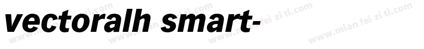 vectoralh smart字体转换
